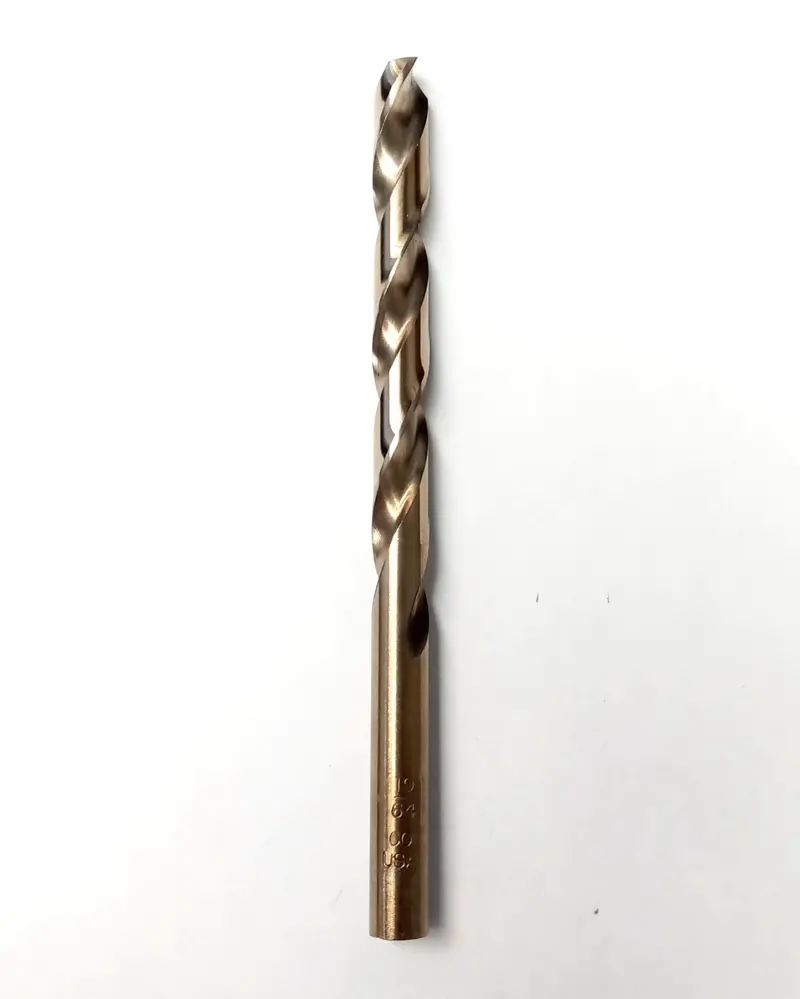 19/64″ HSS Twist Drill Bit – USA-Made, General-Purpose Drilling Tool