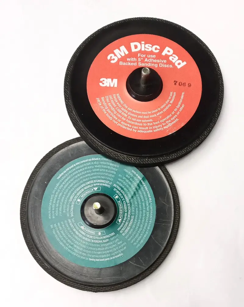 3M 9176NA Disc Pad – 5-Inch Adhesive-Backed, Includes Two Pads