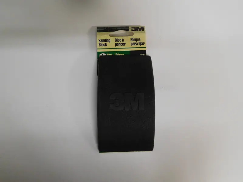 3M 9292 Ergonomic Foam Sanding Block – Dual-Density Comfort Grip