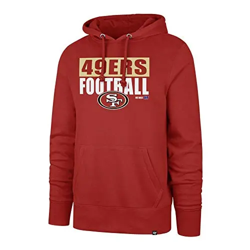 ’47 Brand 49ers Blockout Headline Pullover Hoodie
