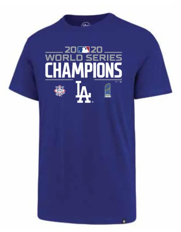 ’47 Brand Dodgers 2020 World Series Super Rival Graphic Tee