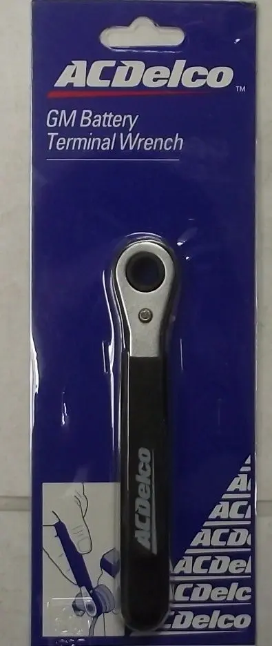 ACDelco GM34073 Reversible Battery Terminal Wrench – 5/16″ Ratcheting Box End