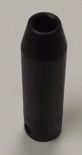 Allen 3/8″ Drive Deep Impact Socket — 5/16″ Size, 6-Point — USA-Made