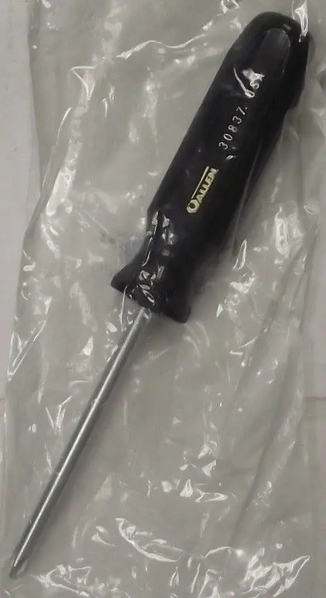 Allen 30837 #2 Phillips Screwdriver — 4″ Shank, USA-Made