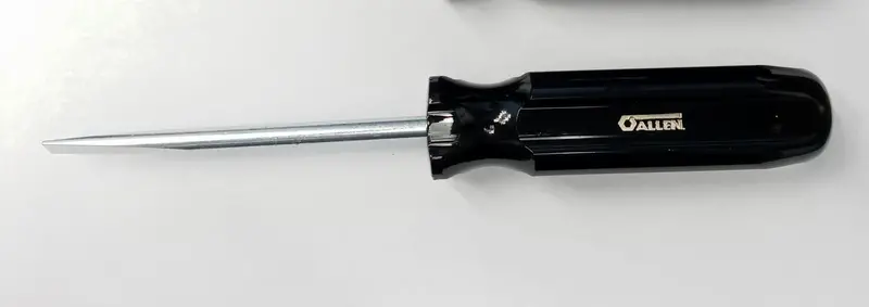 Allen 30839 1/4″ × 4″ Round-Shank Straight Blade Screwdriver – USA-Made