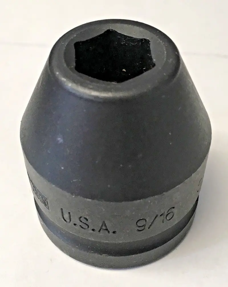 Allen 36109 9/16″ 6-Point Impact Socket – 3/4″ Drive, Standard-Length, USA-Made