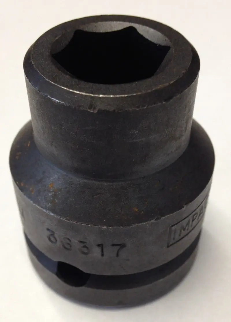 Allen 36317 17mm 3/4″ Drive 6-Point Impact Socket – Heavy-Duty, USA-Made