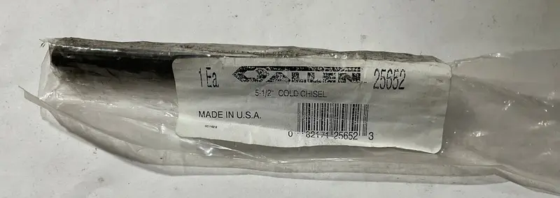 Allen 5-1/2″ Cold Chisel – For Cutting and Shaping Cold Metal Without Heating