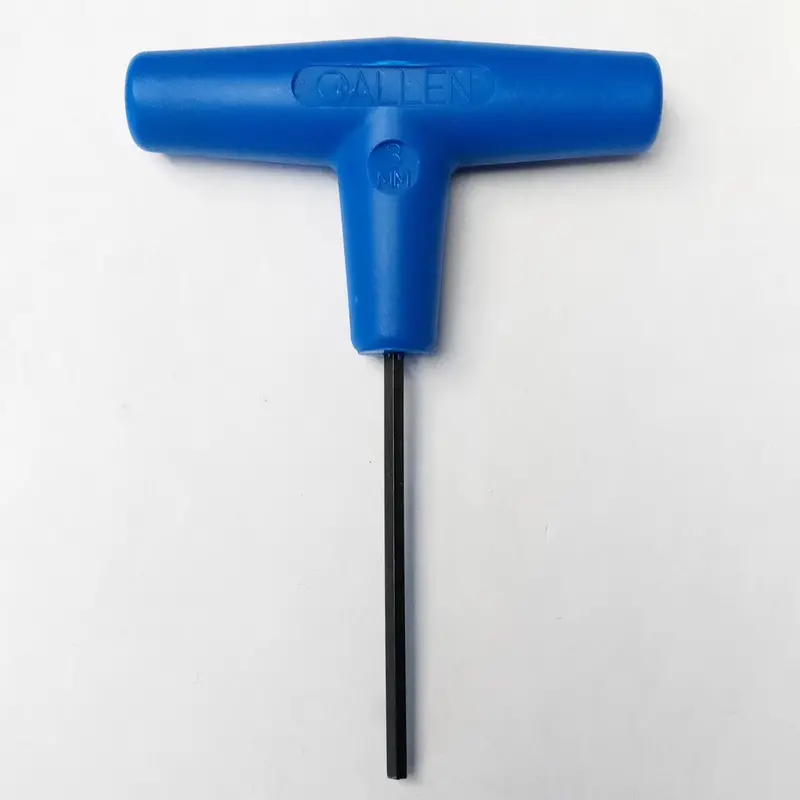 Allen 57834 USA-Made 3mm Hex T-Handle Plas-T-Keys for Precision Fastening