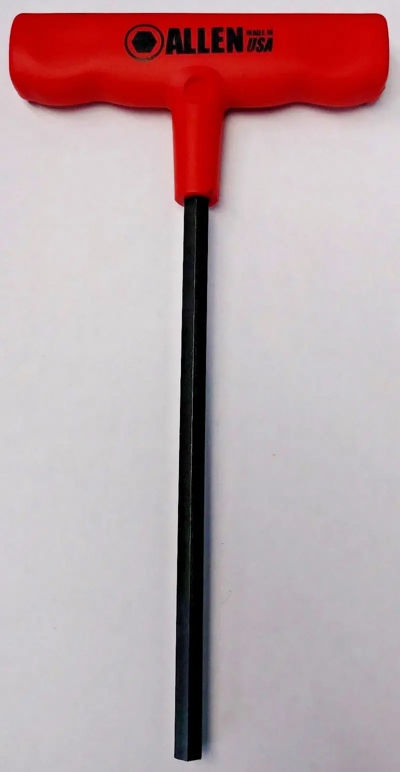 Allen 58266 Cushion-Grip T-Handle Hex Wrench — 5/16″, 9″ Length, USA-Made