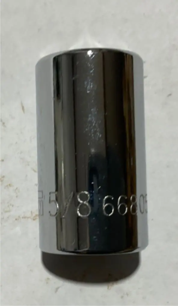 Allen 66805 12-Point Dual-Size Socket: 5/8-Inch and 1/2-Inch, 1/2-Inch Drive