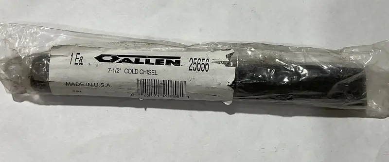 Allen Heavy-Duty Cold Chisel – 7/8-Inch x 7-1/2-Inch For Metal and Stone Work