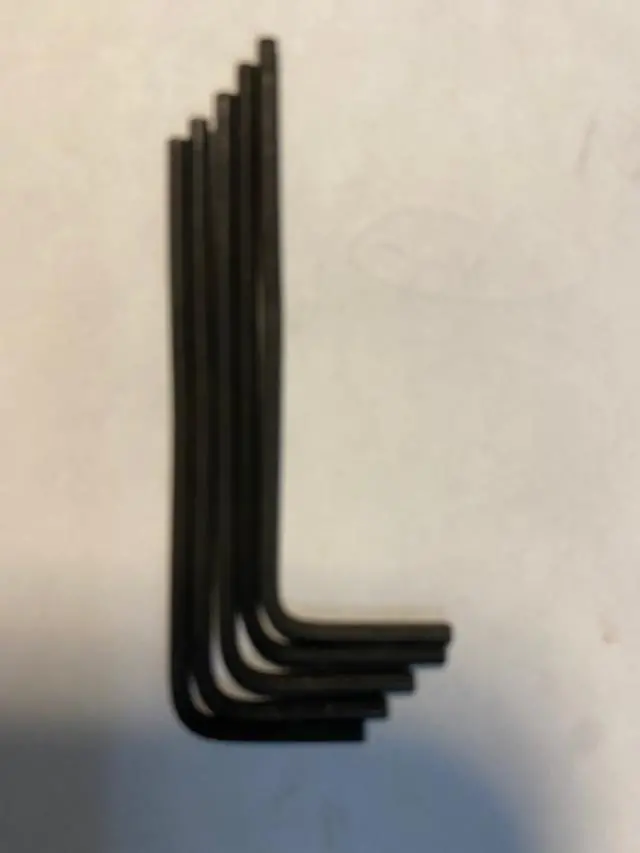 Allen Hex Key Set — 5-Piece SA 1/16″ Set, Made in USA
