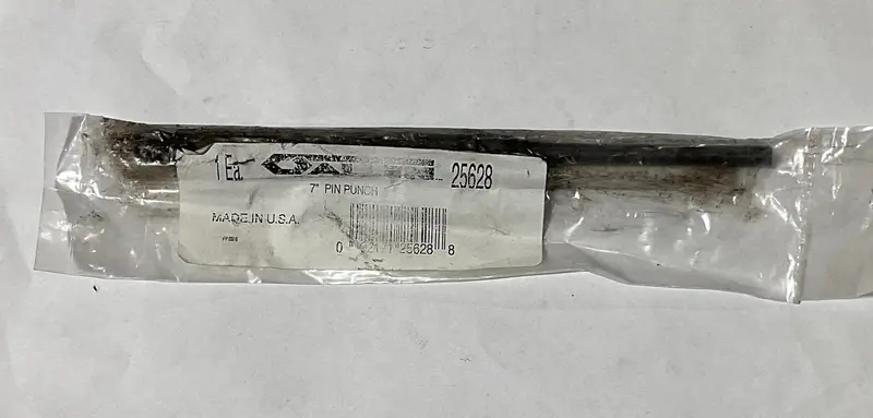 Allen Precision Pin Punch – 7-Inch Length, Ideal for Drift Pin Removal and Assembly
