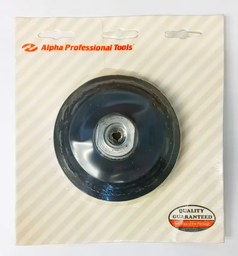 Alpha Quick-Change Snail Lock Adapter – 4″ Diameter, 5/8″-11 Thread