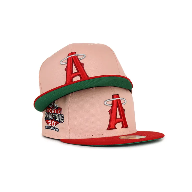 Anaheim Angels 2002 World Series Champions 20th Anniversary 59Fifty Fitted Hat