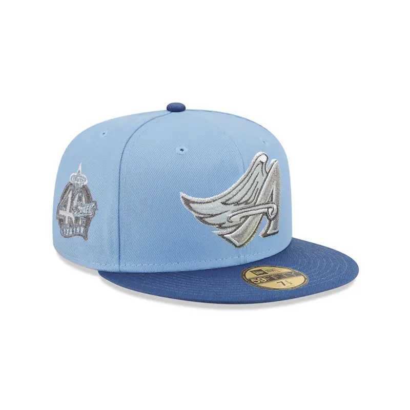 Anaheim Angels 40th Anniversary Blue Two-Tone 59Fifty Fitted Cap