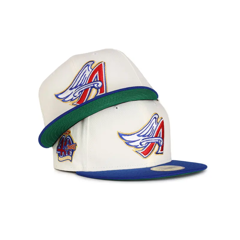 Anaheim Angels 40th Anniversary Cap – Chrome & Royal 59Fifty Fitted