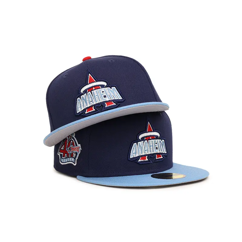 Anaheim Angels 40th Anniversary Cap – Navy & Sky Blue SP 59Fifty