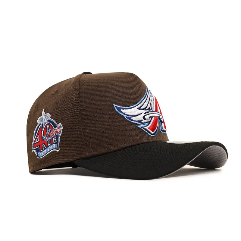 Anaheim Angels 40th Anniversary SP 9Forty A-Frame – Walnut & Black Two-Tone