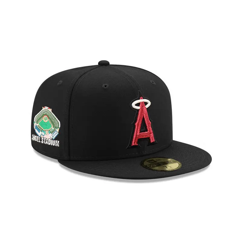 Anaheim Angels Angel Stadium Black SP 59Fifty Fitted Cap