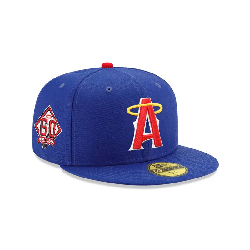 Anaheim Angels Light Royal 60th Anniversary SP 59Fifty Fitted Cap