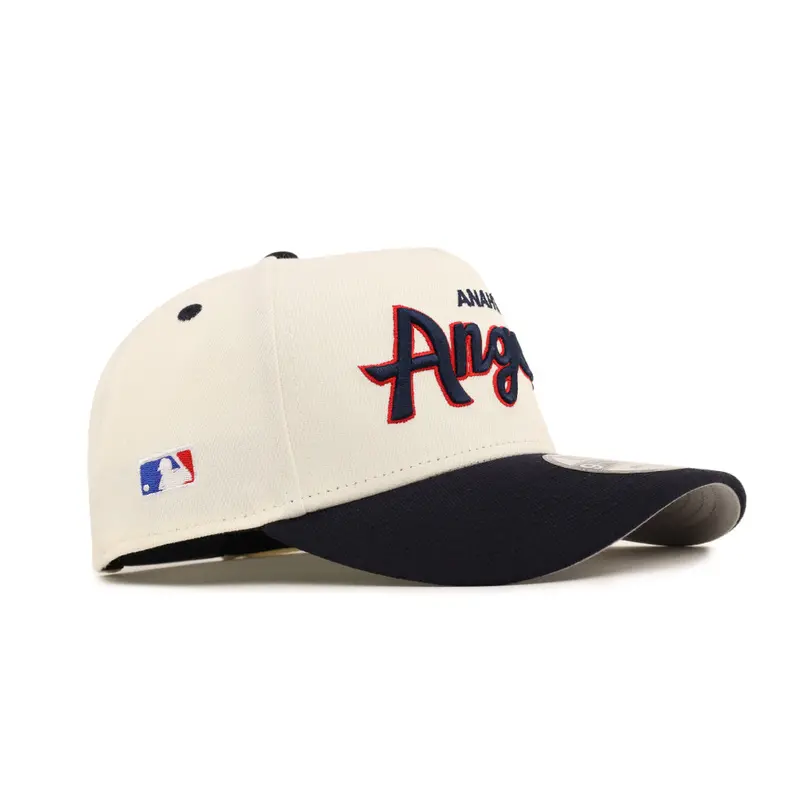 Anaheim Angels Navy Chrome Two-Tone MLB Batterman Snapback Hat