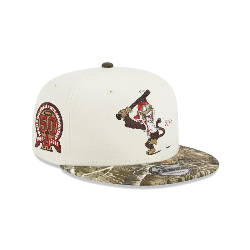Anaheim Angels Rally Monkey 9Fifty Snapback – Chrome & Realtree 50th Anniversary