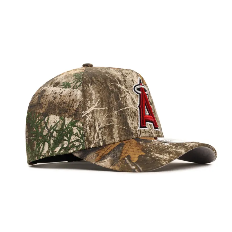 Anaheim Angels Realtree Camo 9Forty A-Frame Snapback Hat
