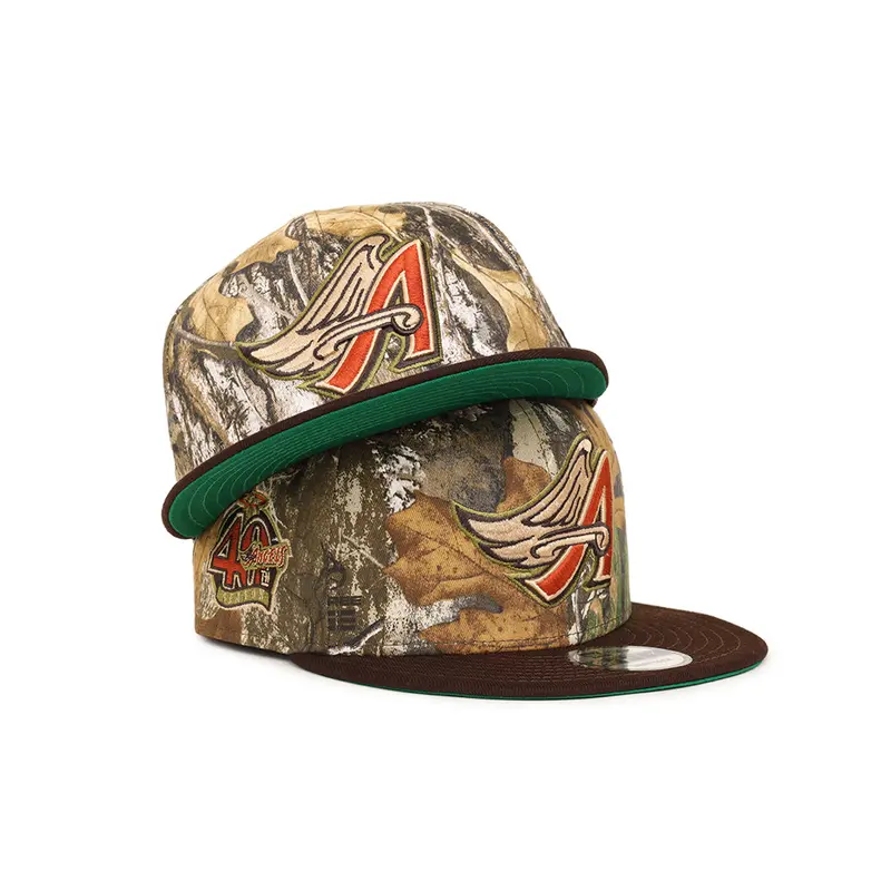 Anaheim Angels RealTree Camo Snapback – 40th Anniversary Throwback Style