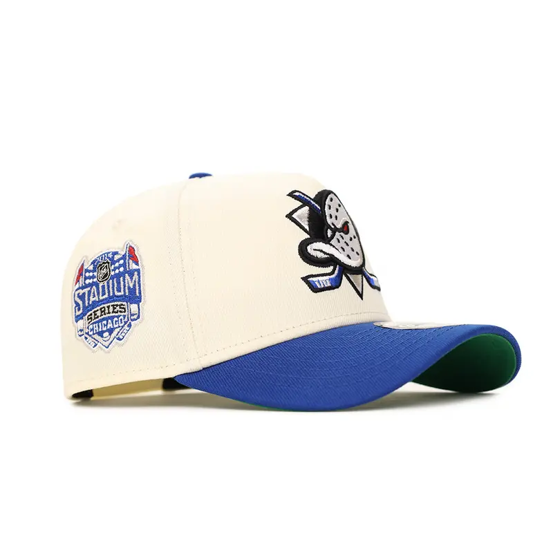 Anaheim Ducks Chrome Royal 2014 Stadium Series NHL 9Forty A-Frame Snapback