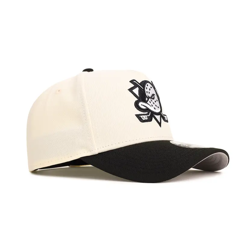 Anaheim Ducks NHL Chrome-Black Two-Tone 9Forty A-Frame Snapback