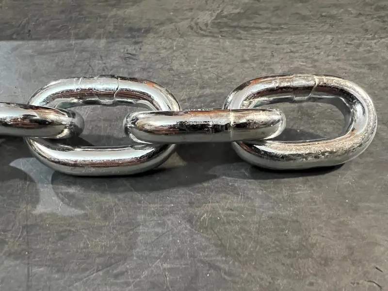 Ancra Grade 43 Galvanized Chain – 3/8 Inch Diameter, Bulk Length