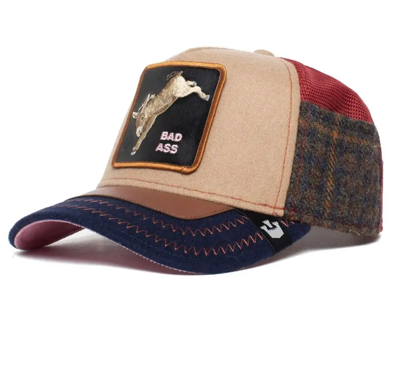Animal Farm ‘Bad Ass Donkey’ Embroidered Trucker Snapback