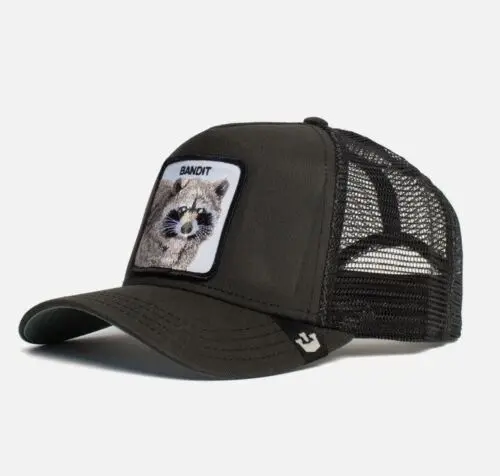 Animal Farm ‘Bandit Black’ Embroidered Trucker Snapback