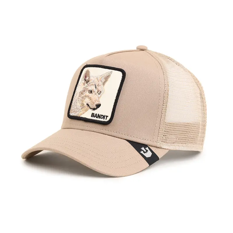 Animal Farm Bandit Taupe Mesh Back Trucker Snapback