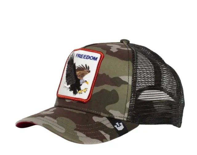 Animal Farm Freedom Green Camo Trucker Snapback