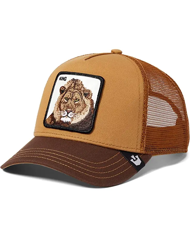 Animal Farm King Lion Trucker Snapback Cap