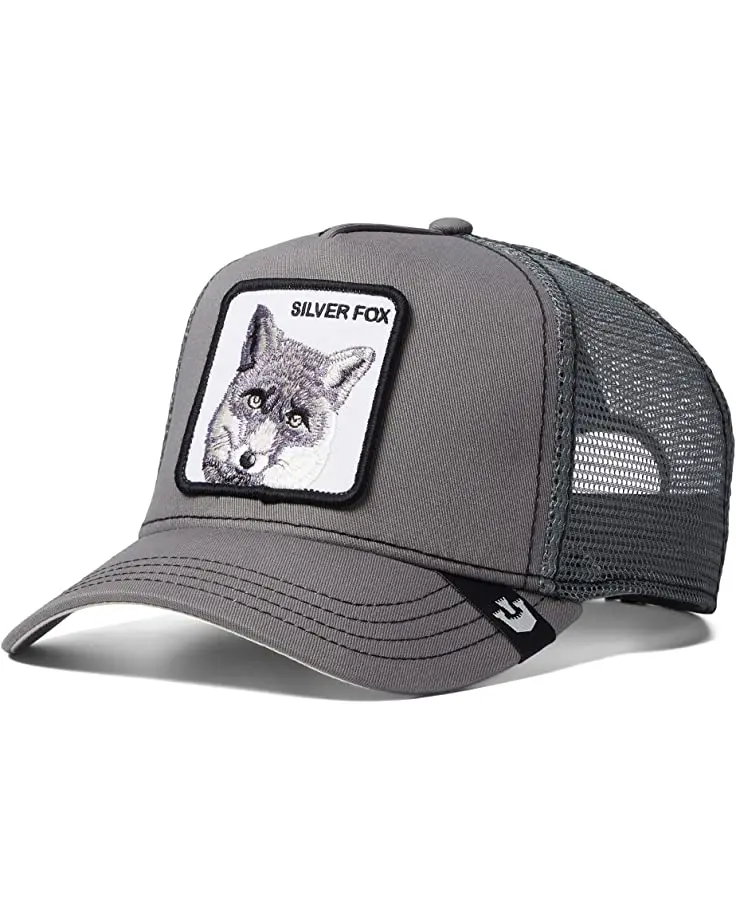 Animal Farm Silver Fox Trucker Snapback Hat