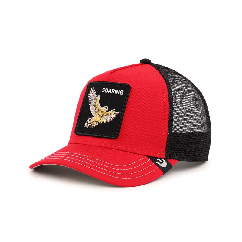 Animal Farm Soaring Red & Black Snapback Trucker Hat