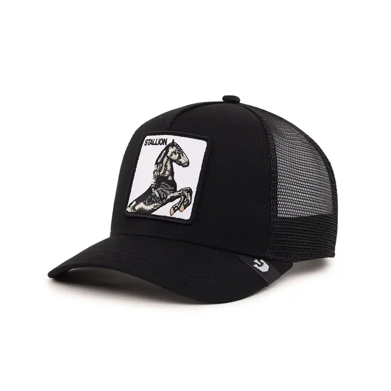 Animal Farm Stallion Black Mesh Trucker Snapback