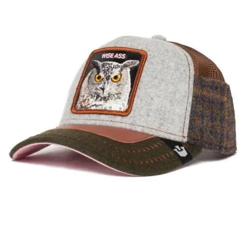 Animal Farm ‘Wise Ass Owl’ Embroidered Trucker Snapback
