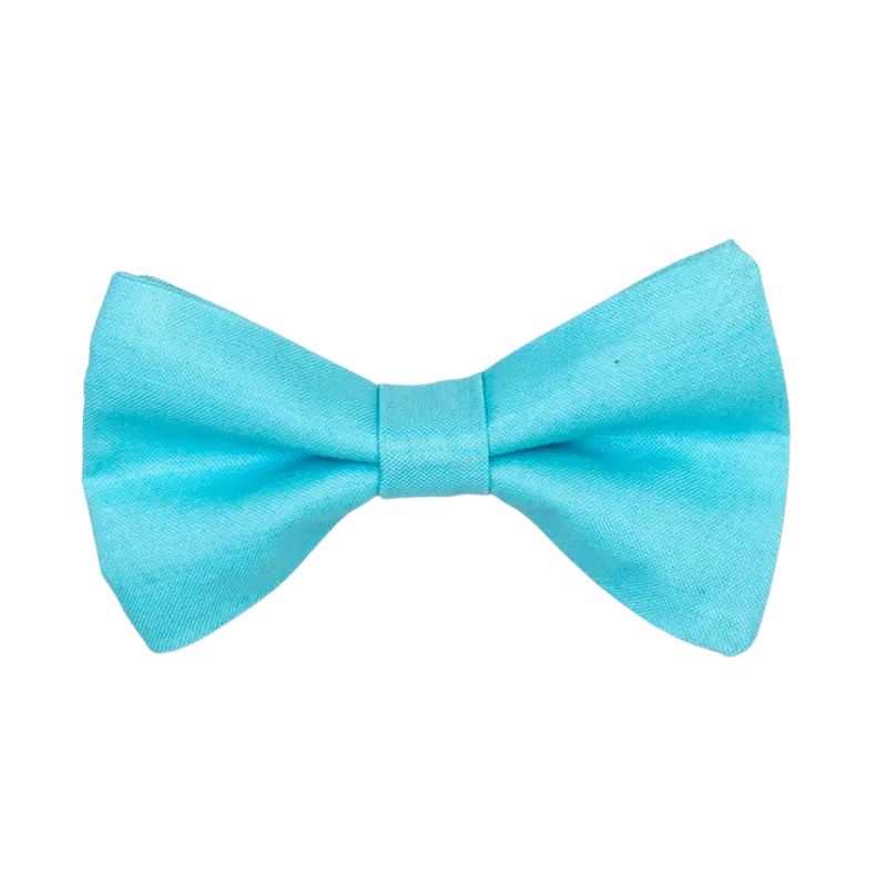 Aqua Snap-On Baby Necktie – Easy Wear & Remove