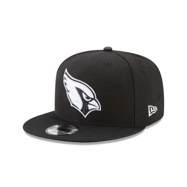 Arizona Cardinals Black-and-White 9Fifty Adjustable Snapback