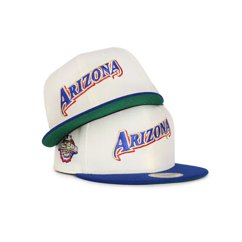 Arizona Diamondbacks 2001 World Series Cap – Chrome & Royal 59Fifty Fitted