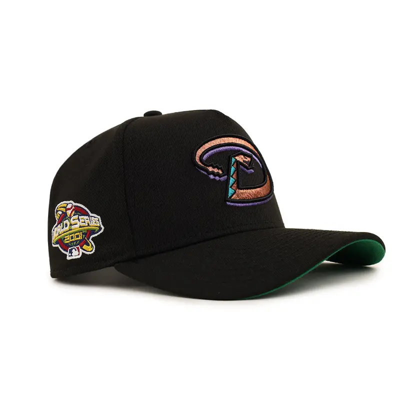 Arizona Diamondbacks 2001 World Series Champion Black 9Forty A-Frame Snapback