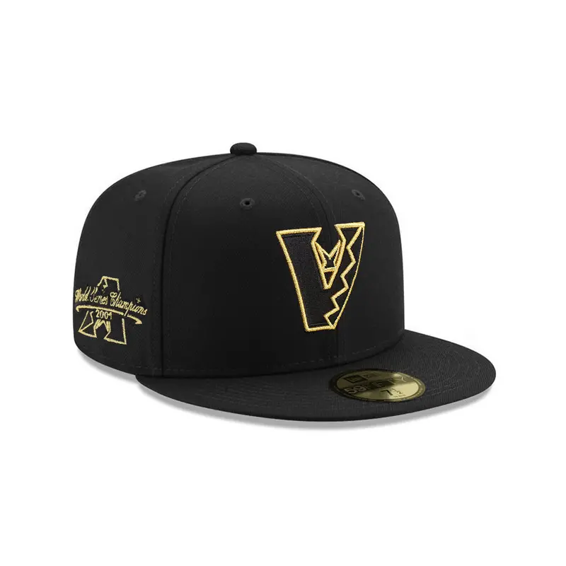 Arizona Diamondbacks 2001 World Series Champions Black Metallic Gold Upside-Down SP 59Fifty Fitted Cap