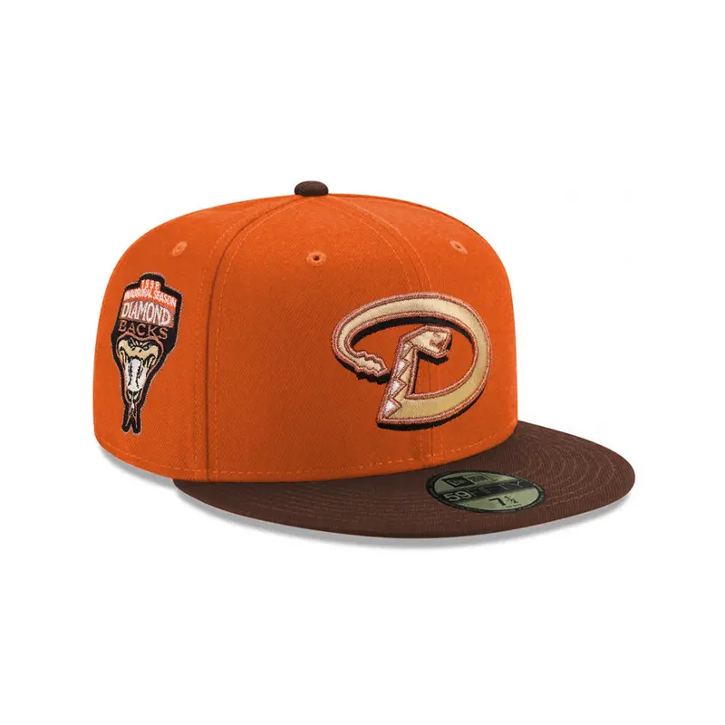 Arizona Diamondbacks Fight Orange & Brown 1998 Inaugural Season SP 59Fifty Cap
