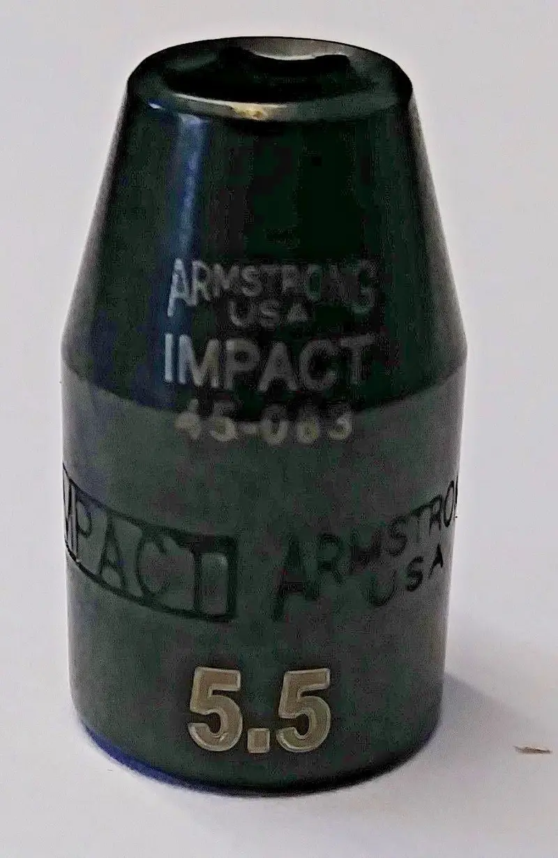 Armstrong 1/4-Inch Drive 6-Point Impact Socket – 5.5mm Metric, USA-Made