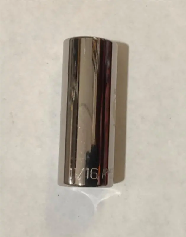 Armstrong 11/16″ 3/8″ Drive 6-Point Deep Socket – USA-Crafted for Durability